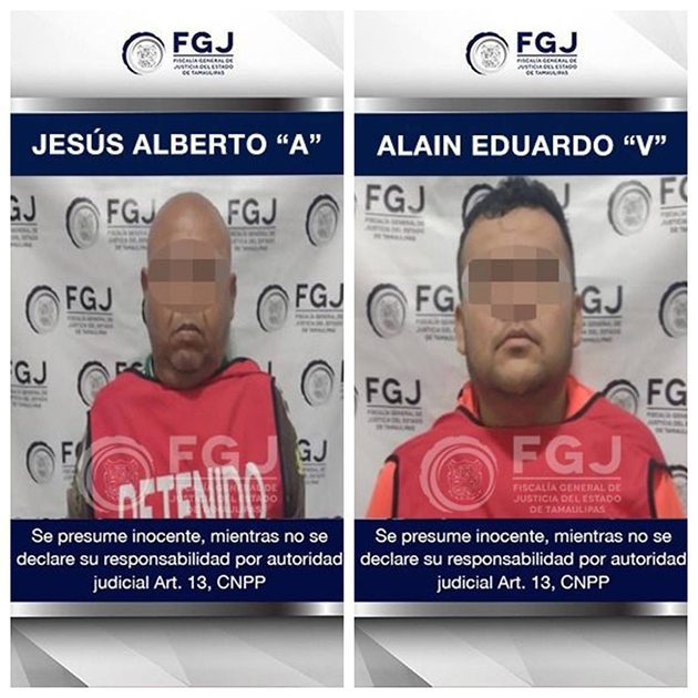 Implicados en el asesinato de la empresaria María Lavín en Tamaulipas