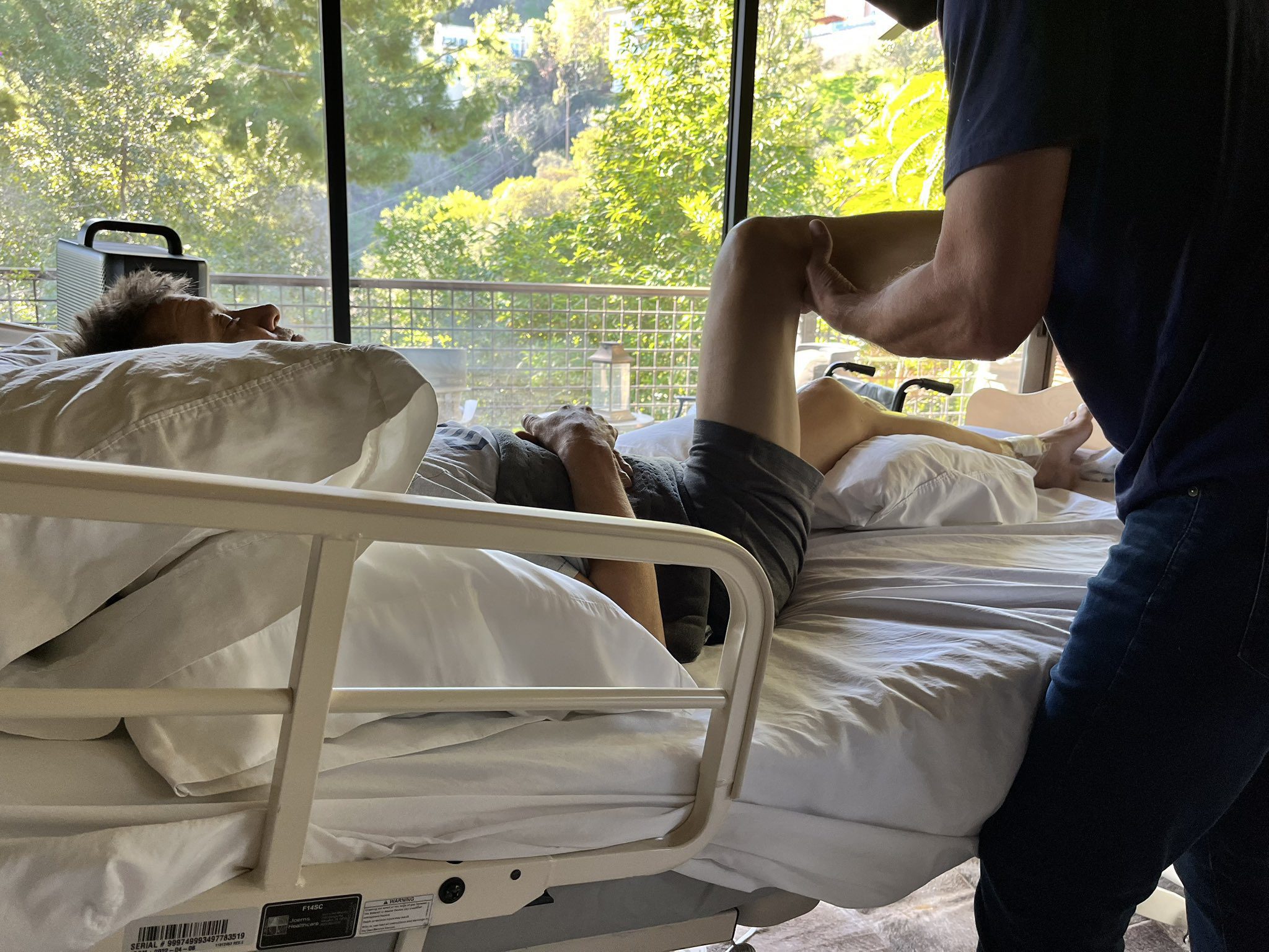 Jeremy Renner en el hospital