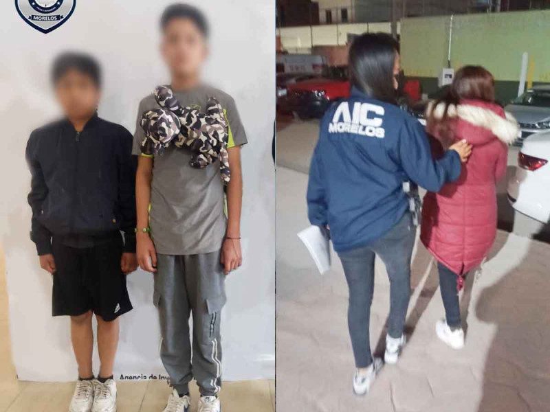 Localiza a tres menores desaparecidos en Cuernavaca