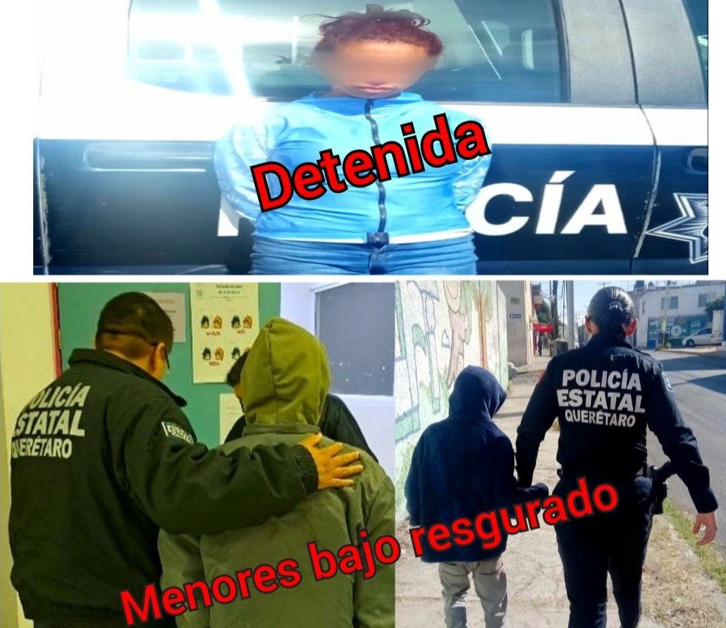 Madre de familia detenida por abandonar a su hijo en una terminal de autobuses de Querétaro