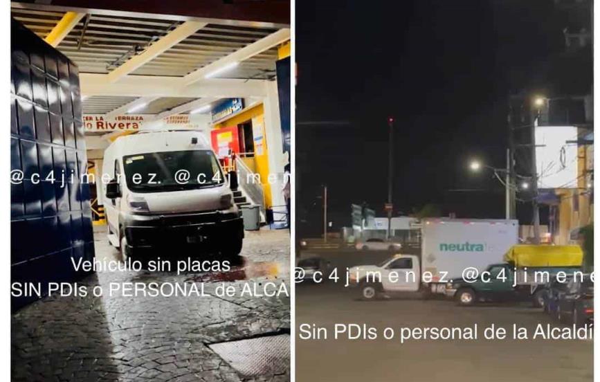 Rompen sellos de ‘La Polar’ y sacan productos en camionetas