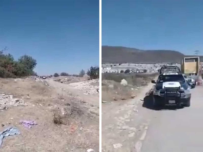 Sentado y enterrado hallan el cadáver de un niño de 2 años en Huehuetoca