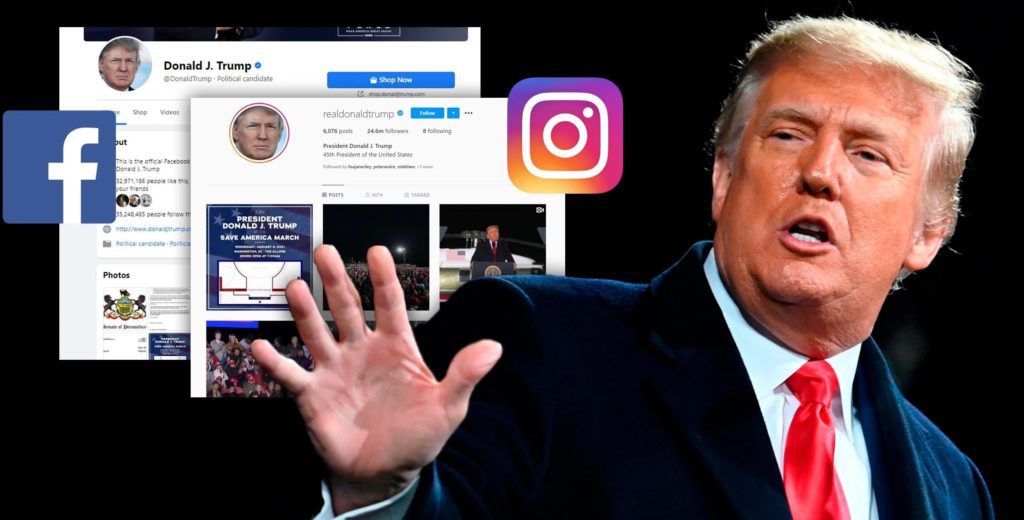 Trump volverá a Instagram y Facebook