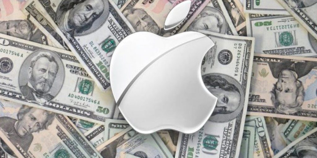 Valor de Apple cae y se ubica por debajo de los 2 billones de dólares