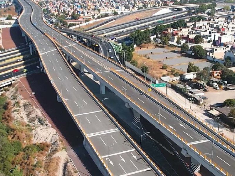 Nuevo acceso al AIFA libre de peaje