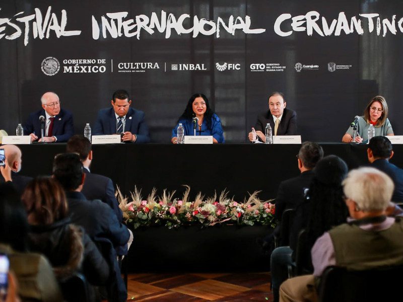 Presentan al invitado de honor del Festival Internacional Cervantino