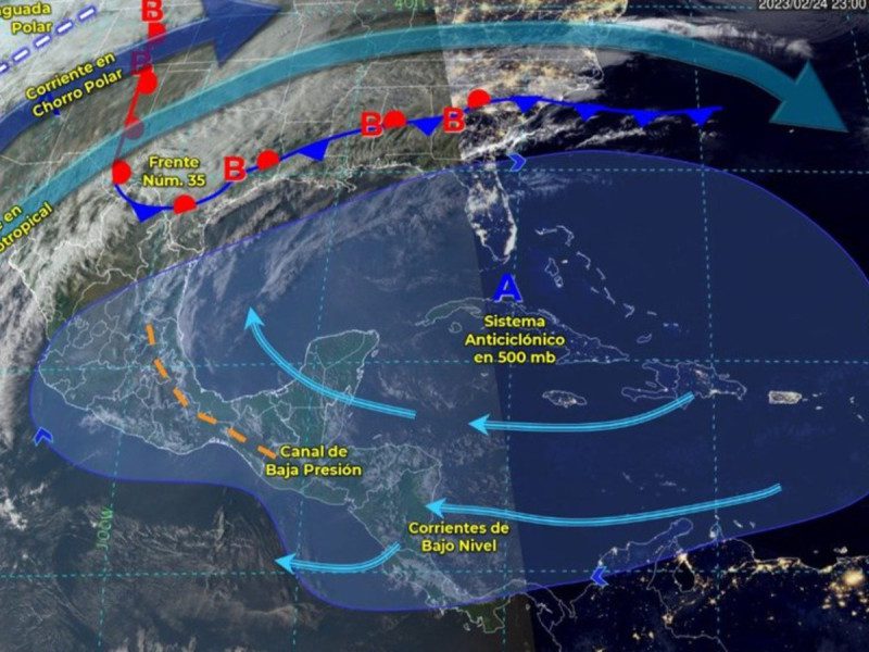 ¡No guardes la cobija! Llega el frente frío 36