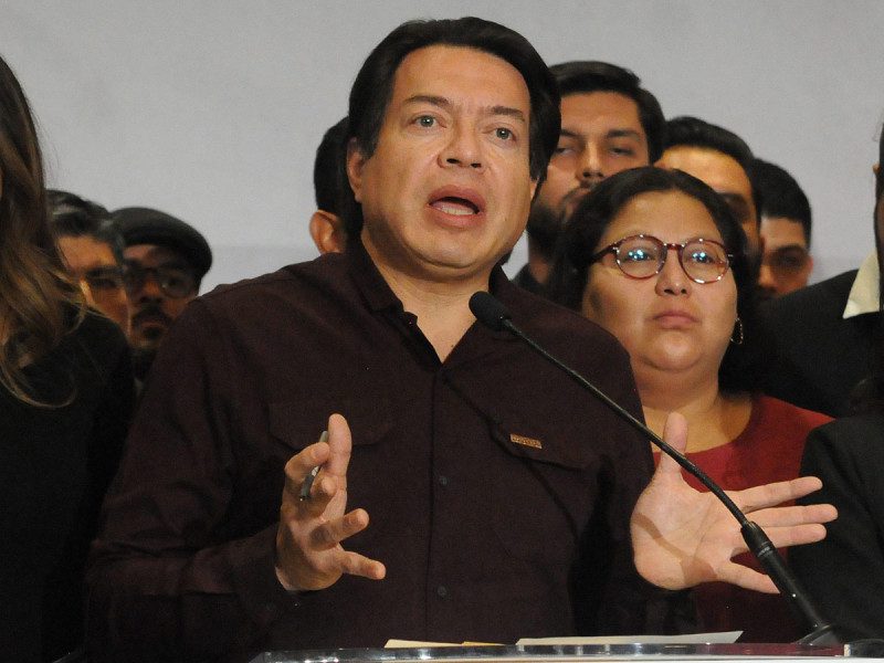 Pide Mario Delgado formalmente al INE que quite registro al PAN