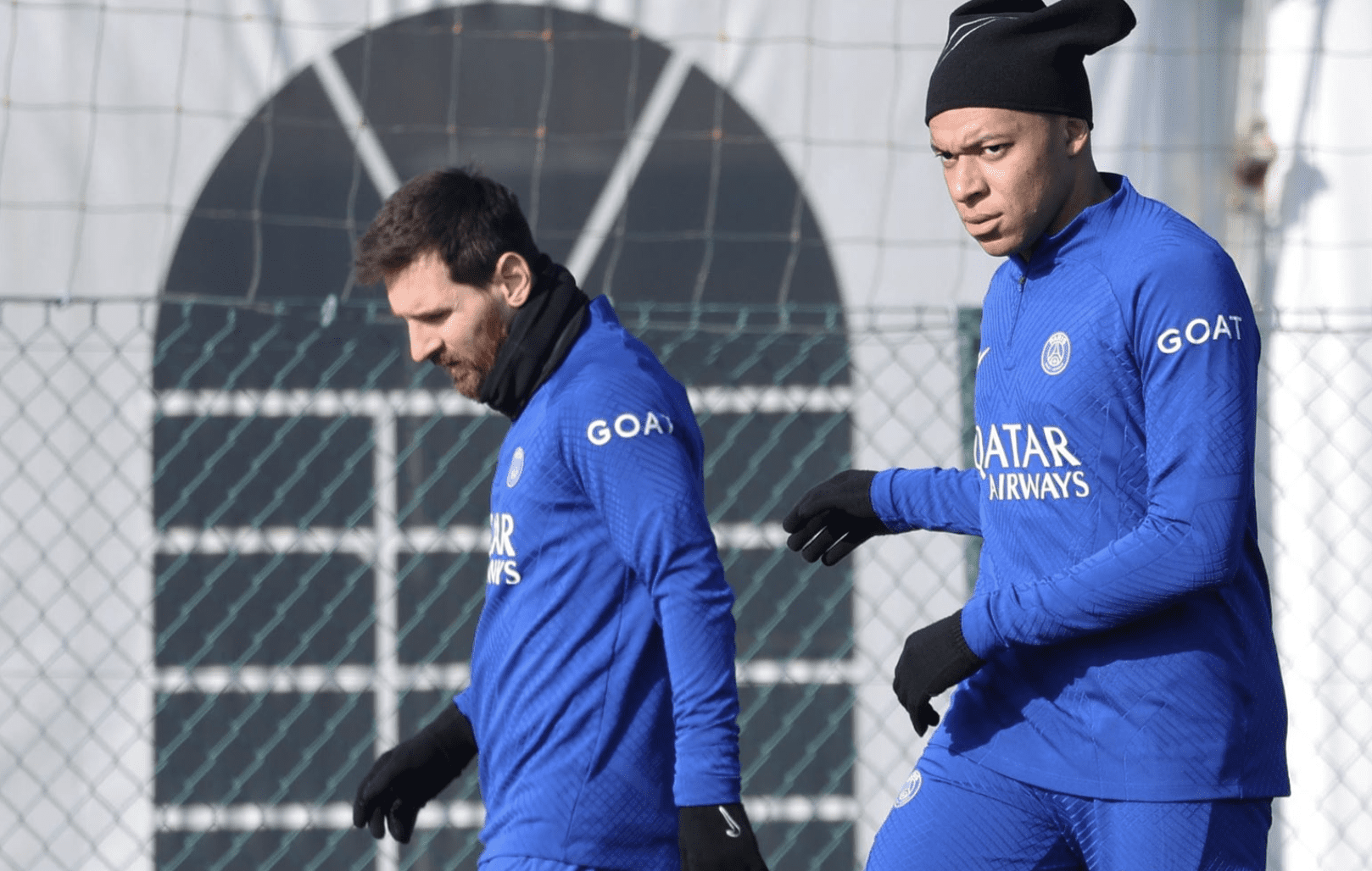 Messi y Mbappé listos para la Champions League