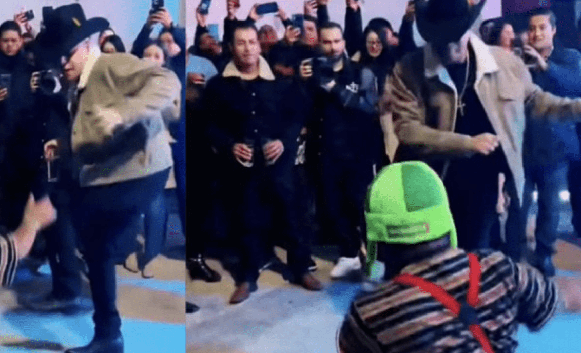 A Eduin Caz le gusta el medio metro