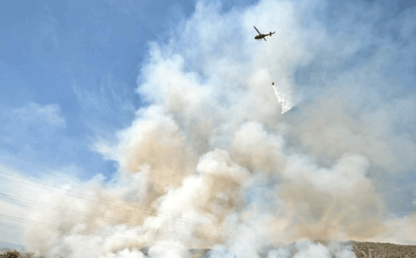 Incendio activa contingencia en 34 colonias de Guadalajara