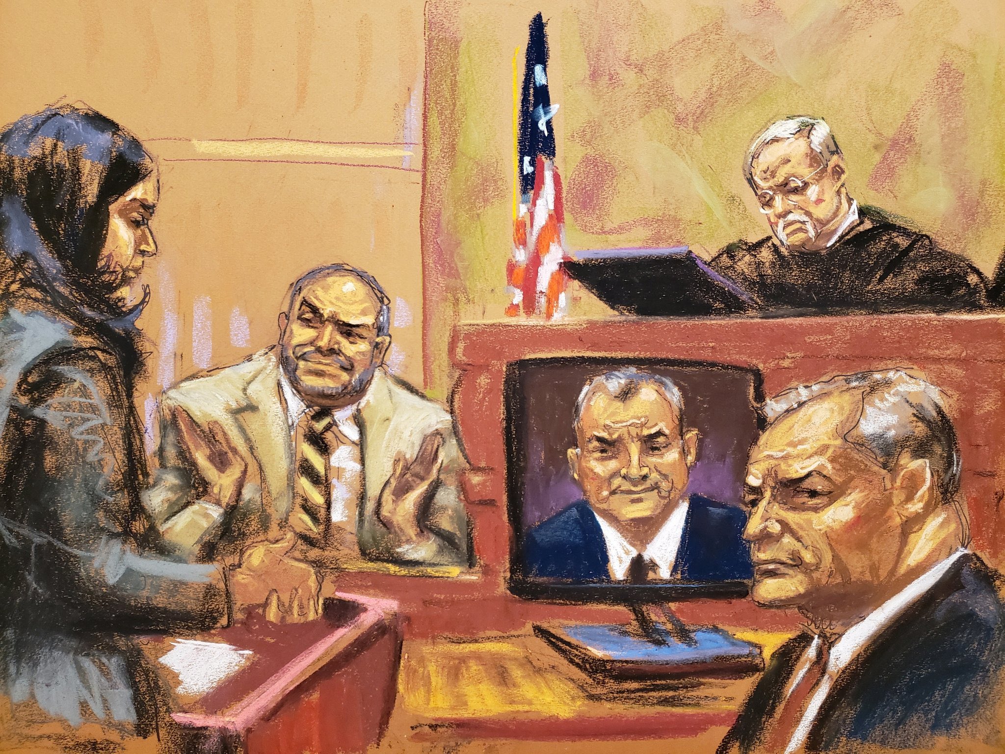 Rey Zambada testifica en el juicio contra García Luna