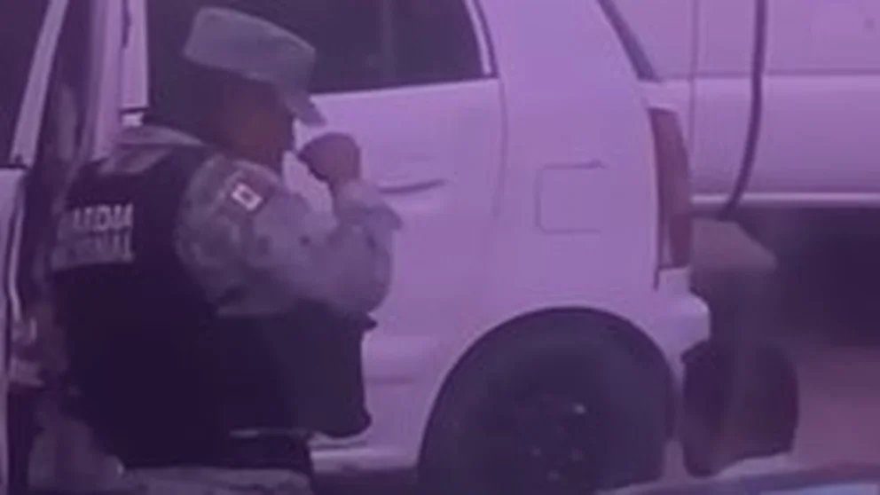 Investigan a Elementos de la Guardia Nacional captados en video inhalando sustancias