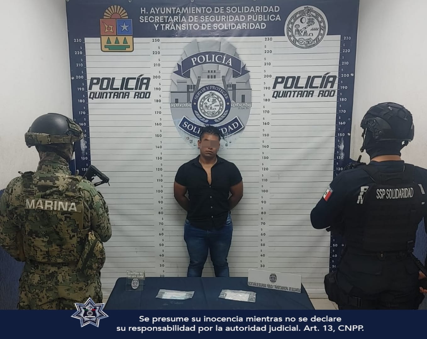 Atrapan a 2 narcomenudistas en Playa del Carmen