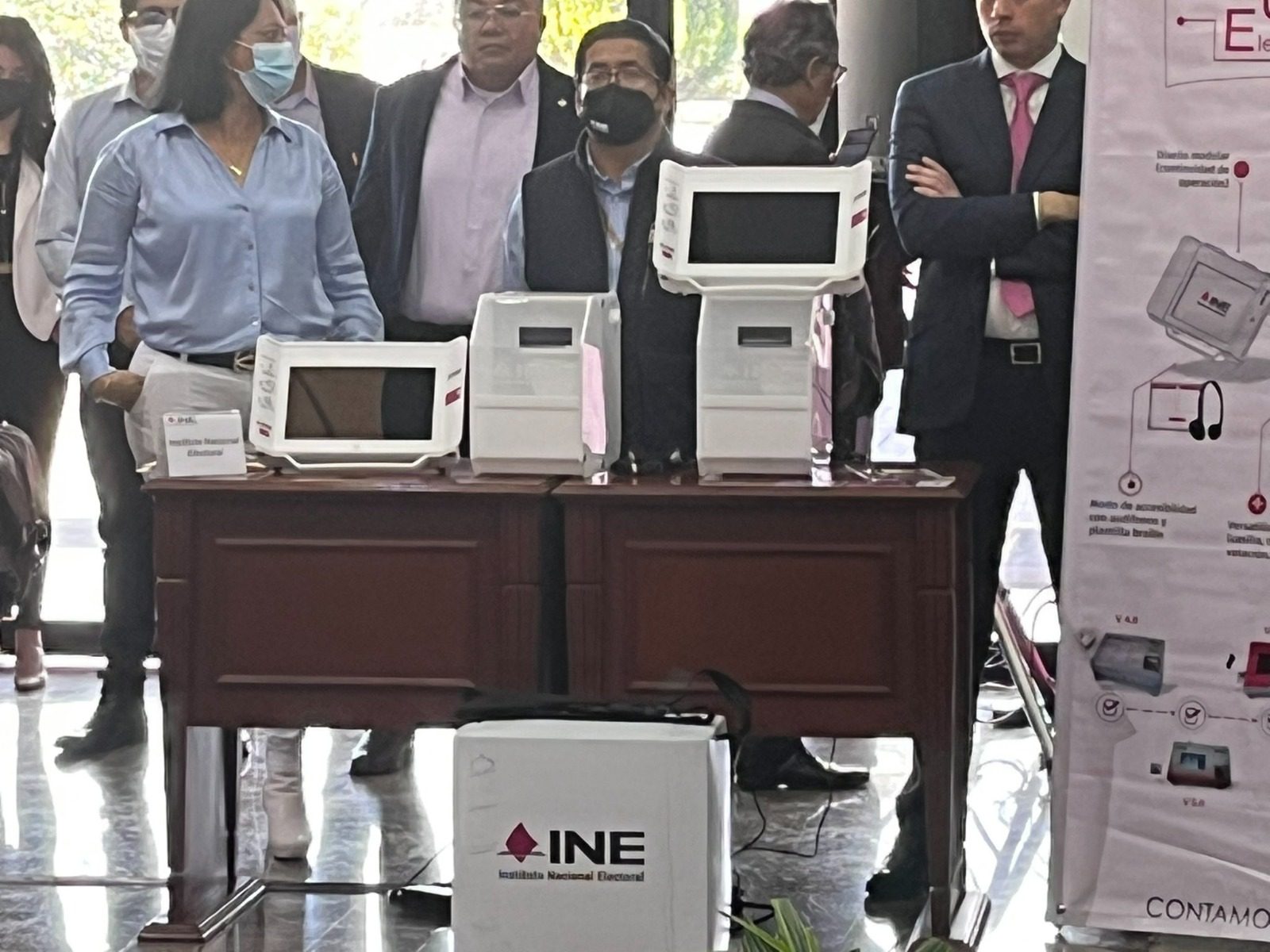 Presentan urna electrónica versión 7.0