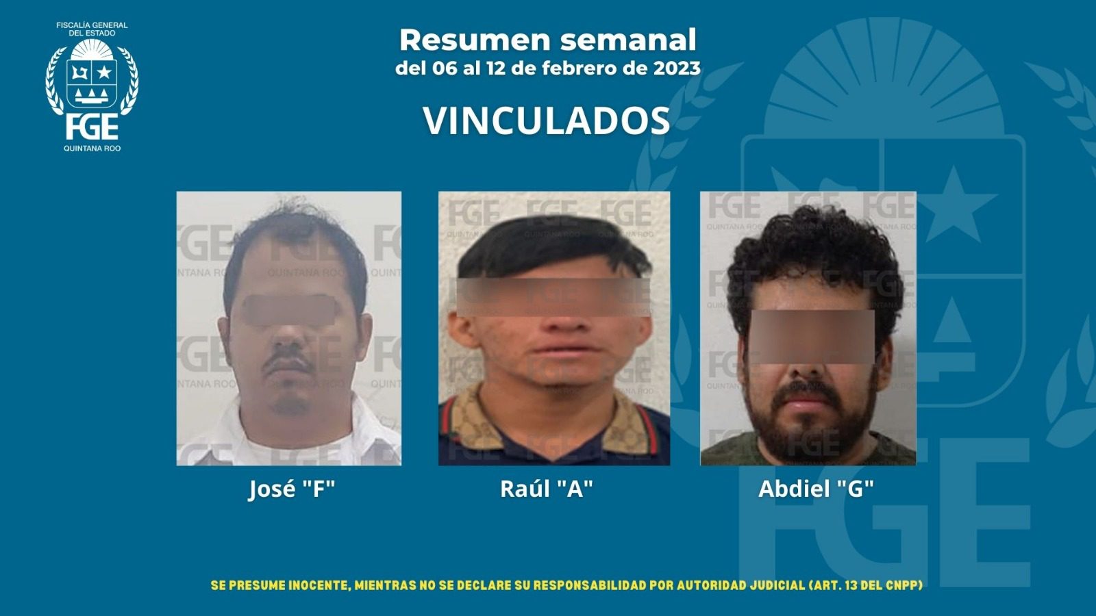 Detienen en una semana a 162 personas en Quintana Roo