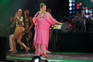 Margarita la diosa de la cumbia pone a bailar a Playa del Carmen