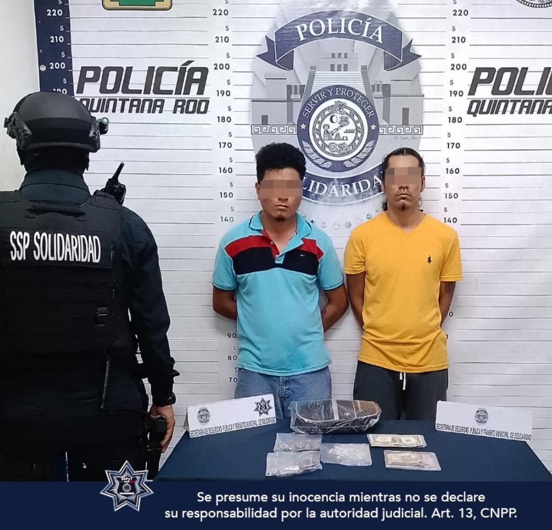 Refuerzan patrullajes en Playa del Carmen: logran detener a 7 personas con drogas