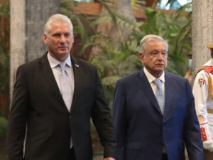 <strong>López Obrador recibirá a Miguel Díaz-Canel en Campeche.</strong>