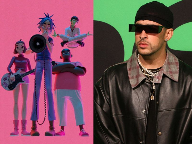 Damon Albarn halaga voz de Bad Bunny; juntos lazaron ‘Tormenta’