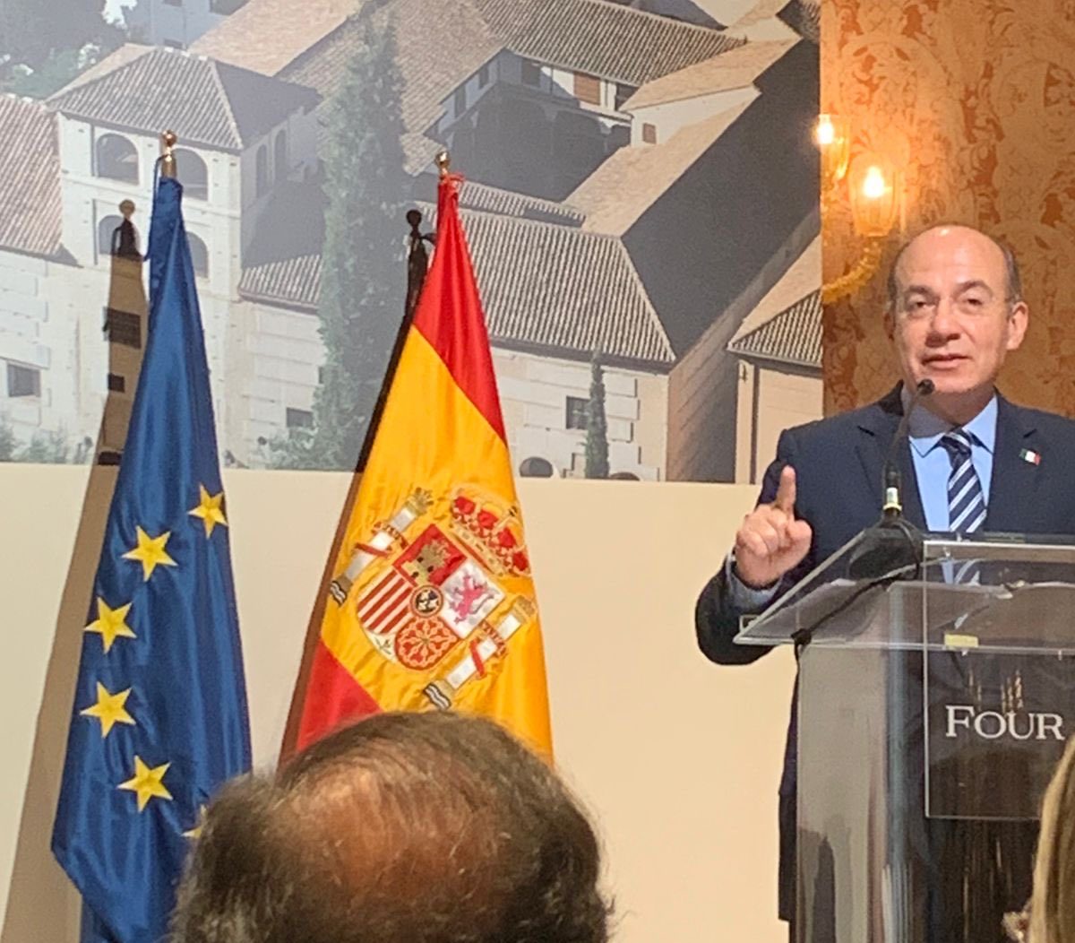 Felipe Calderón duda del veredicto contra Genaro García Luna