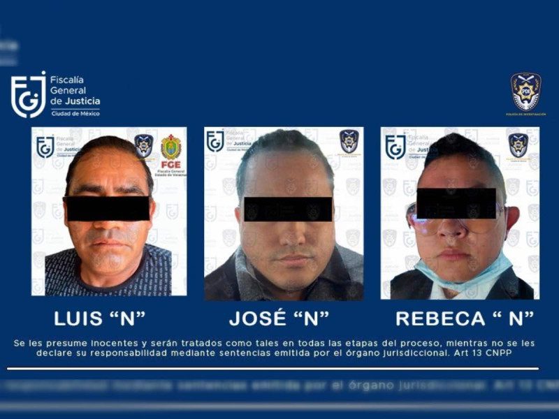 Detienen a 3 por el homicidio de los hermanos Tirado y su tío