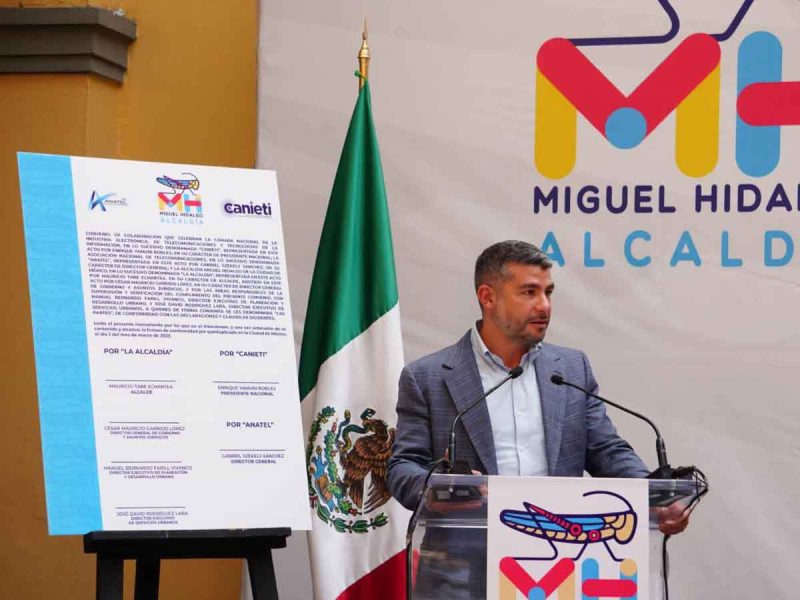 Tabe acuerda con empresas de telecomunicaciones ordenar cableado aérero