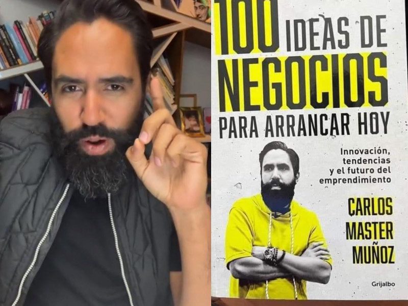 Se burlan en redes de libro de Carlos Muñoz