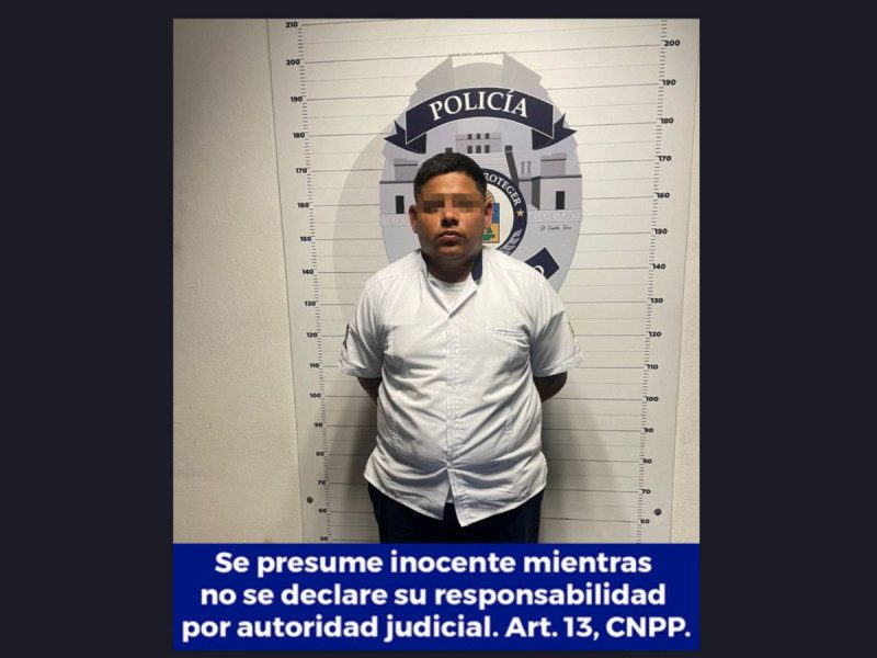 Detienen a taxista armado y con droga en la zona turística de Cancún