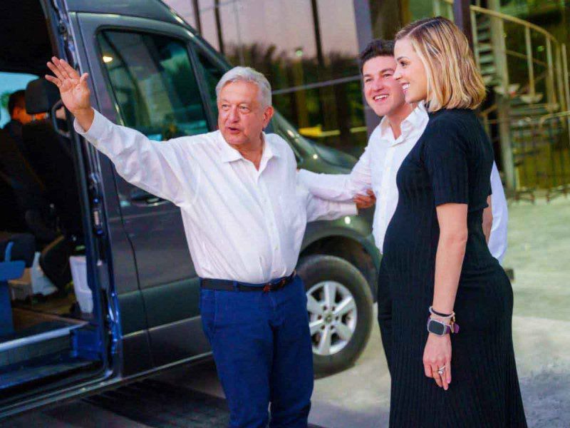 López Obrador realiza gira en Nuevo León con agenda privada