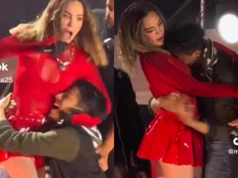 Belinda creyó que estaba siendo atacada por un fan