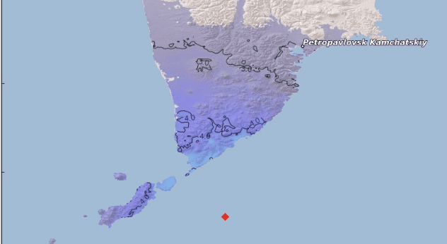 Sismo de 6.1 de magnitud sacude la península de Kamchatka, Rusia; se producen dos réplicas