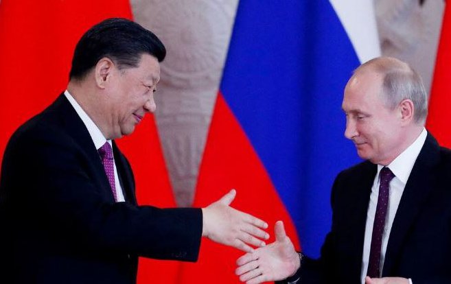 Presidentes de Rusia y China se reúnen