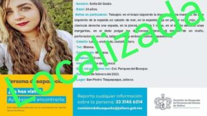 Encuentran a Sofía Gil conductora de Uber que estaba desaparecida