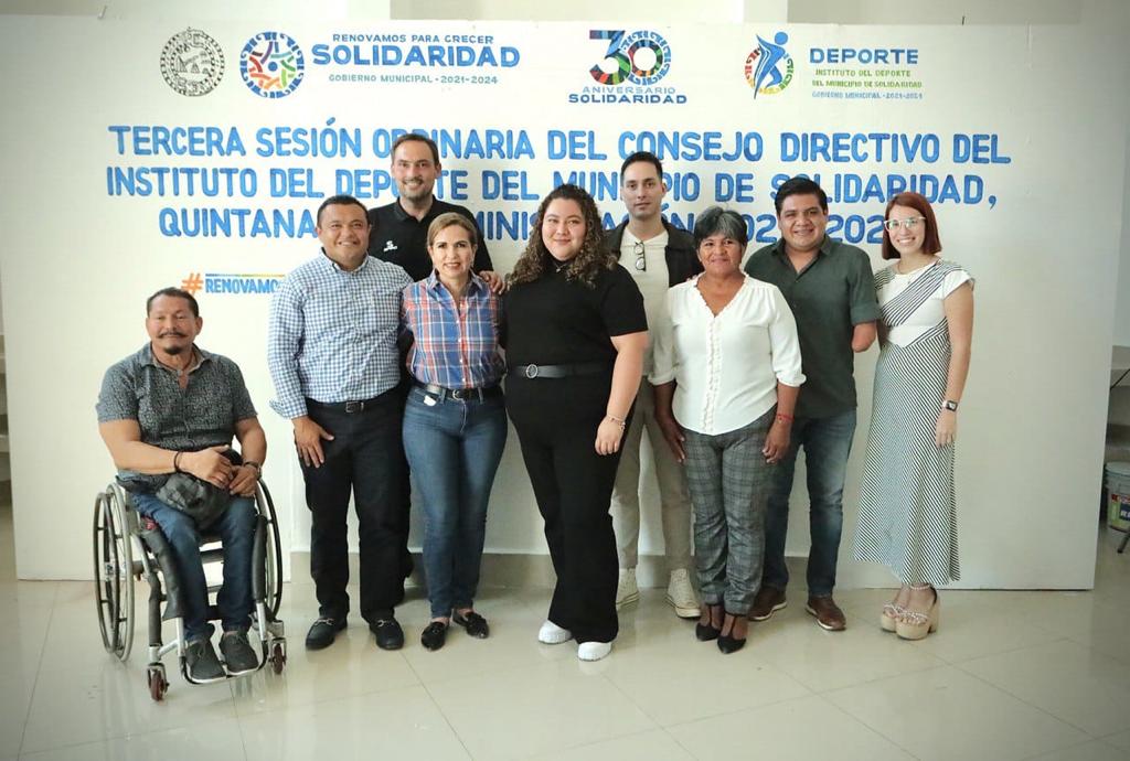 El deporte en Solidaridad sigue renovándose: Lili Campos