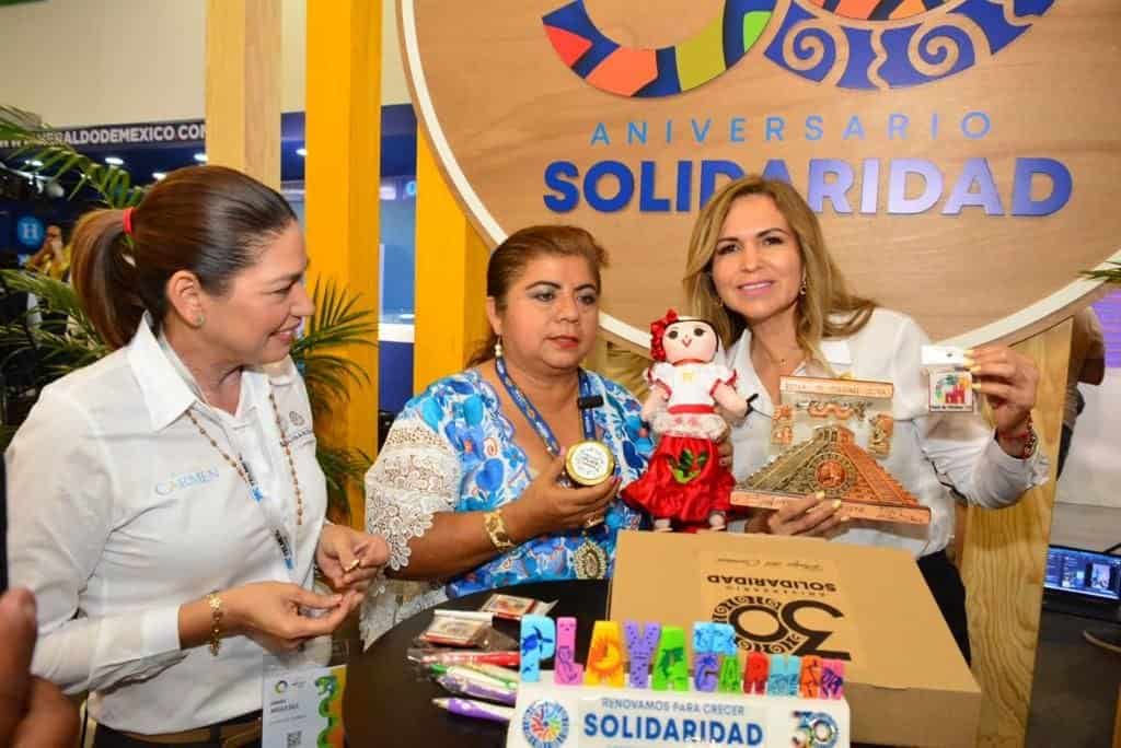 Lili Campos intensifica reuniones productivas en Tianguis Turístico