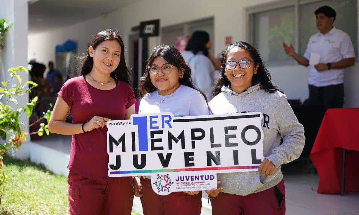 Lili Campos abre más oportunidades de empleo a la juventud solidarense