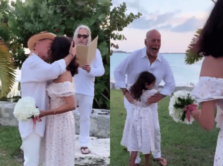 Bruce Willis vuelve a contraer nupcias con su esposa