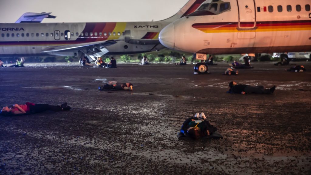 Con choque de dos aviones, preparan a rescatistas en Baja California