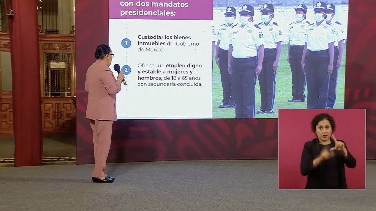 Abren convocatoria para Servicio de Protección Federal