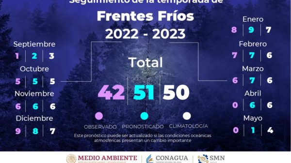 Saca tu suéter: llega nuevo frente frío
