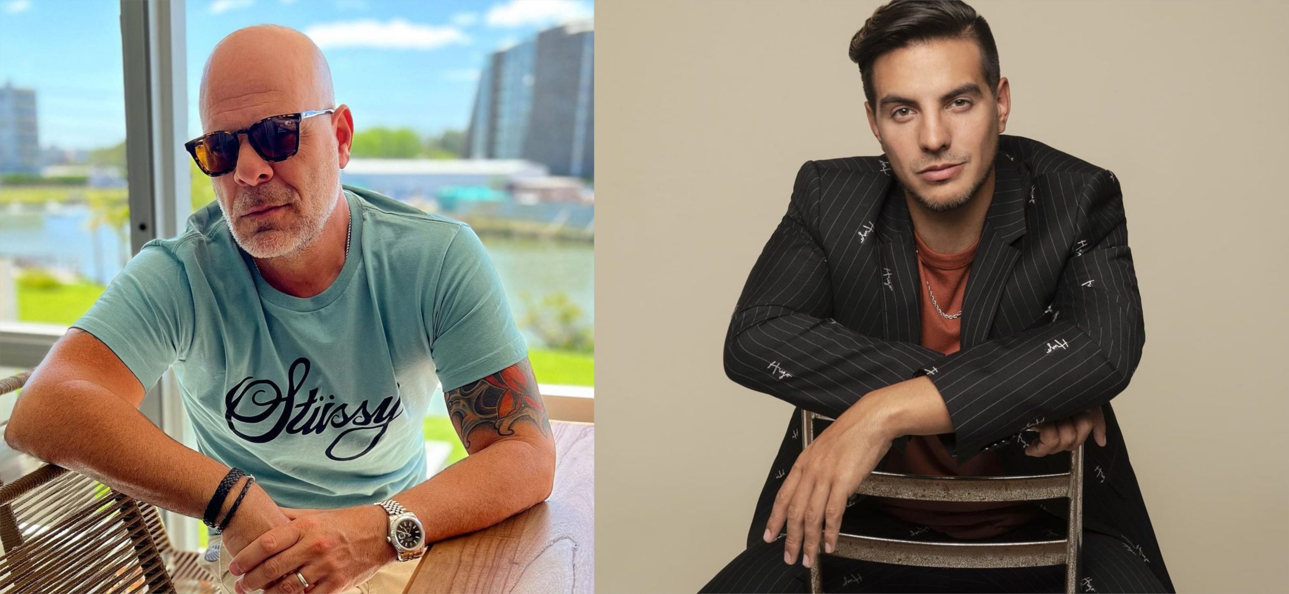 Vadhir Derbez es testigo de la demencia de Bruce Willis