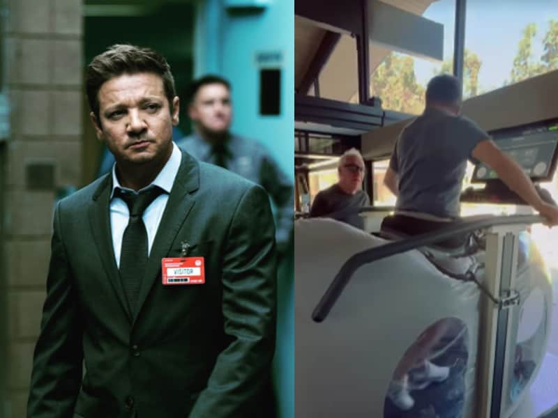 Jeremy Renner reaparece caminando tras accidente que lo dejó inmóvil