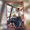 Asaltantes de transporte público son bajados a golpes