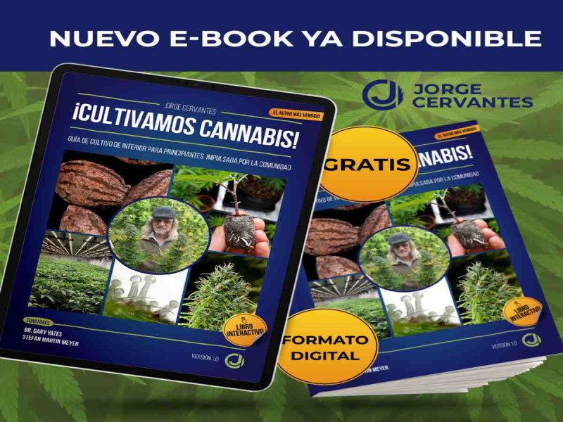 Lanzan libro digital gratuito que enseña como cultivar cannabis