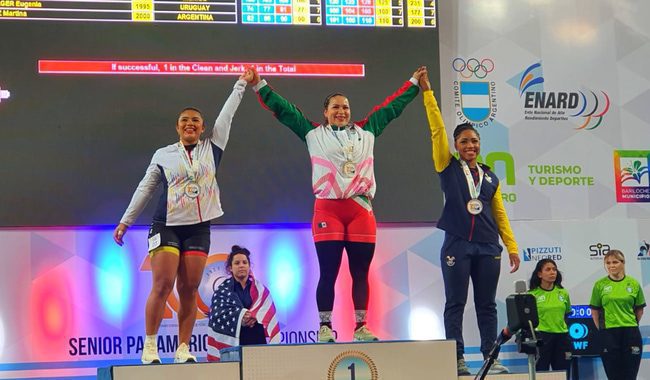 México obtiene cuarta medalla de oro en Panamericano de Halterofilia
