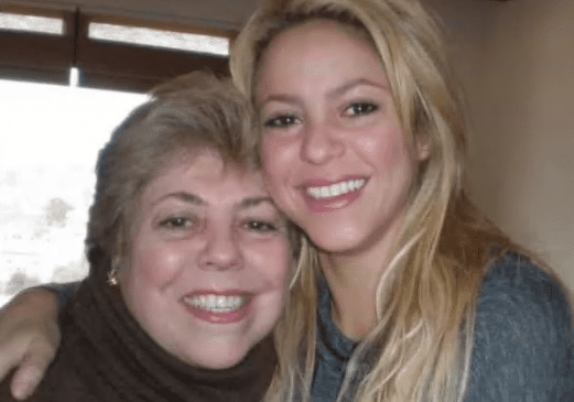 Madre de Shakira sufre trombosis