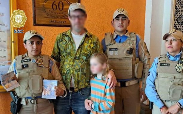 Auxilian a menor de nacionalidad estadounidense extraviado