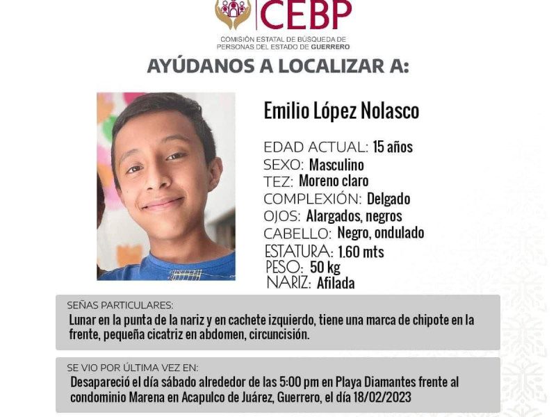 Madre desesperada pide ayuda en redes sociales para encontrar a su hijo