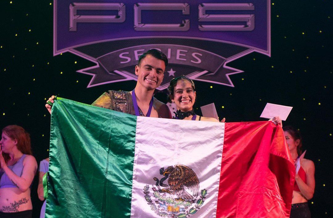 Mexicanos ganan oro en competencia de Pole Sport